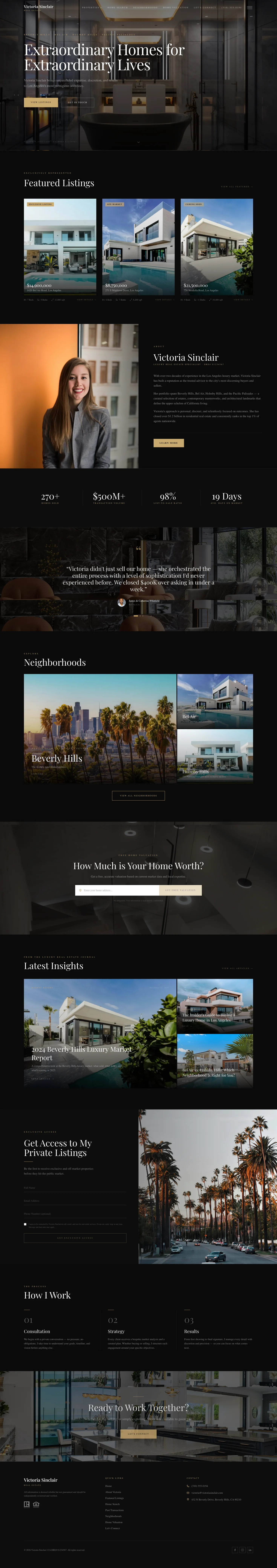 Luxury Agent template preview